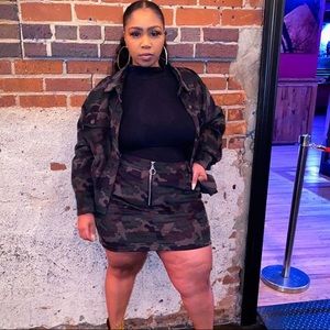 Jacket and skirt set